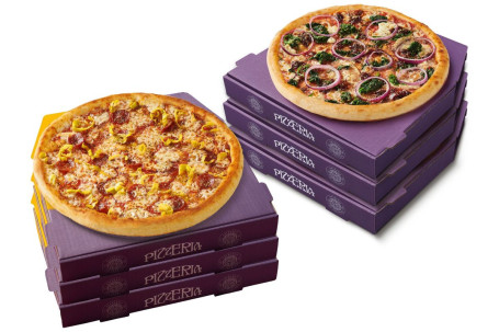 Pizzaparty (6 Pizza's)