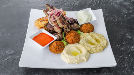 Double Castle Shish Plate