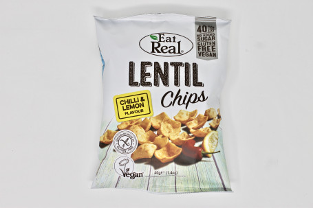 Lentil Chips Chilli Lemon