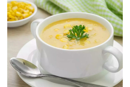 Vegetarian Sweetcorn Soup 327