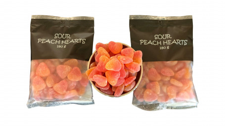 Sour Peach Hearts