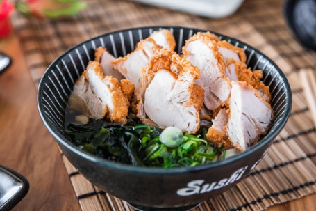 Chicken Karaage Udon With Edamame