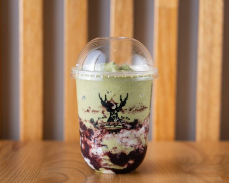 Matcha Purple Rice Yogurt (Regular) (Cold)