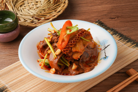 Fū Qī Fèi Piàn （Sliced Beef And Ox Offal In Chili Sauce）