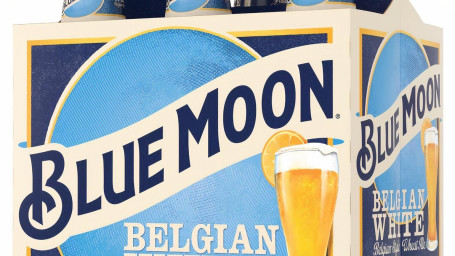 Blue Moon Belgian White Wheat Ale Bottles Pack Of 6