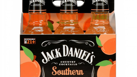 Jack Daniel's Country Cocktails Southern Peach Pack Of 6