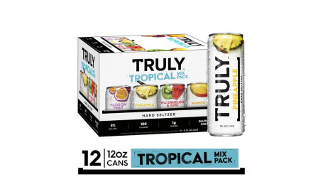 Truly Hard Tropical Variety 12Ct 12Oz