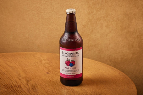 Rekorderlig Wild Berry Cider-fles 500 ml (Vimmerby, Zweden) 4 ABV