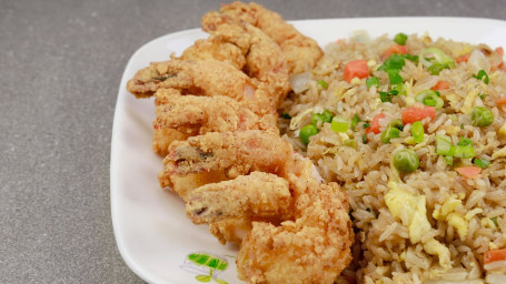 Shrimp With Fried Rice Special