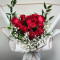 12 Roses Hand Bouquet