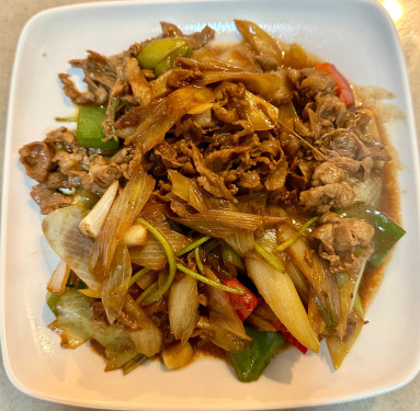 Cōng Bào Yáng Ròu Sautéed Sliced Mutton W/ Scallion