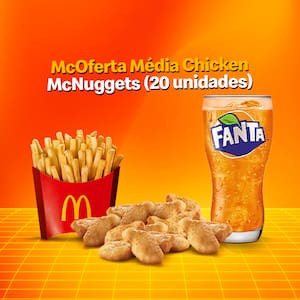 Average Mcoferta Chicken Mcnuggets 20 Units