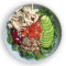 Chicken Kale Bowl With Honey Greek Dill Yogurt Dressing Shǒu Sī Jī Xiōng Ròu Yǔ Yī Gān Lán Lí Mài Pèi Fēng Mì Rǔ Lào Shā Lǜ Jiàng