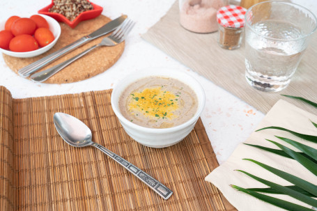 Creamy Wild Mushroom Soup (Vegan, Gluten Free, Dairy Free) ｜ Jì Lián Mó Gū Tāng Pèi Hēi Sōng Lù Yóu