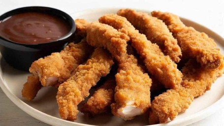 Side Chicken Tenders (4) W/ Bbq Dipping Sauce