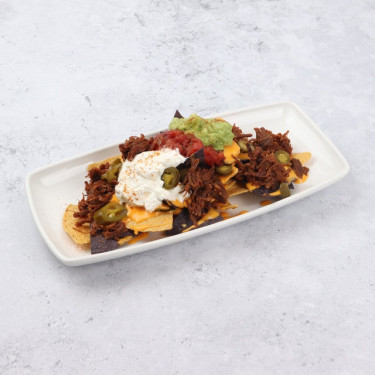 House Nachos For One With Barbacoa