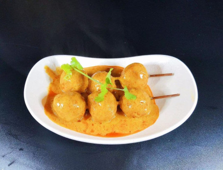 Curry Skewer Fish Balls (Mild) Kā Lí Yú Dàn