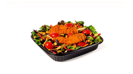 Southwest Salad W/ Crispy Chicken