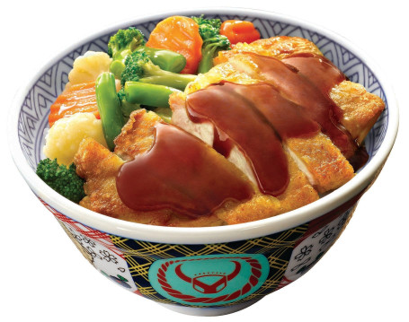 Yě Cài Jiān Jī Jǐng Dà Shèng Teriyaki Chicken Vegetable Bowl Large