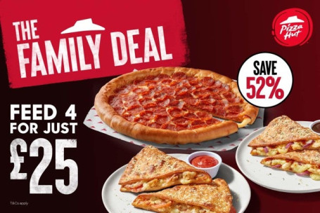 Family Favourites For 25 Save Up To 52 ’