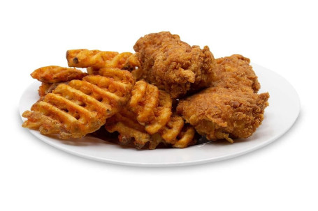 2 Piece Tenders With Waffle Fries