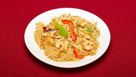 Singapore Rice Noodles (Spicy) Xīng Zhōu Chǎo Mǐ Fěn