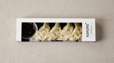 Chicken Gyoza Set (5 Pcs) Served Chilled