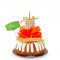 Delicious Wishes 8” Decorated Bundt Cake