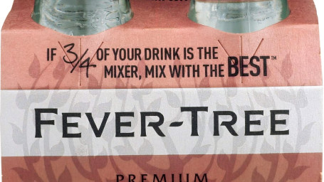 Fever Tree Premium Club Soda 4 Ct