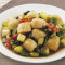 yīn shì chǎo shēng gàn bèi Stir-fried scallops with soya beans