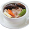 xiāng gū jī piàn tāng Clear Soup with Chicken and Mushrooms