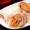 qiǎo wèi rùn bǐng Fresh Spring Roll Filled with Cabbage, Bean Sprouts and Ground Peanuts