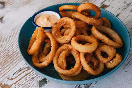 Regular Size Onion Rings With Chipotle Mayo
