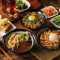sān rén jǐng fàn fēn xiǎng cān Sharing Donburi Meal for Three