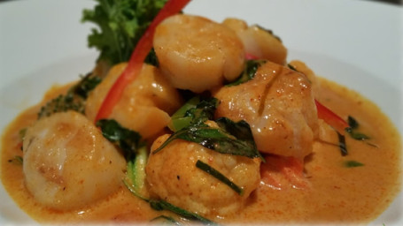 Panang Scallops (Gf)