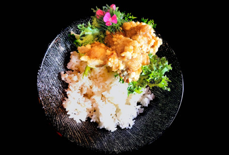 Chicken Kara Age Rice (Don)