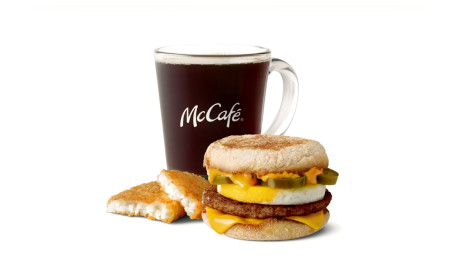 Cheesy Jalapeno Sausage Egg Mcmuffin Meal
