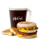 Cheesy Jalapeno Sausage Egg Mcmuffin Meal