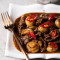 Mushrooms and Black Bean Sauce Dish