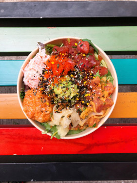 Xl Poké Bowl Jí Liàng Xià Wēi Yí Yú Shēng Fàn