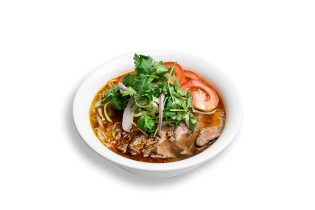 Satay Beef Soup Noodle Shā Diē Niú Ròu Tāng Fěn