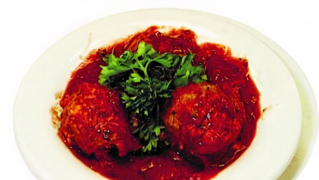 Meatballs With Sauce (4 Pieces)