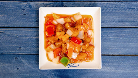Chicken In Sweet And Sour Sauce Gū Lū Jī