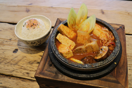 Spicy Kimchi And Pork Soup Hán Shì Pào Cài Zhū Ròu Tāng