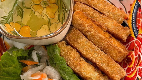 A6-Fried Tofu Skin Shrimp Zhà Xiǎng Líng Xiā Huá