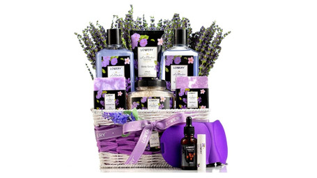 Aromatherapie Lavendel Lila Spa Cadeauset