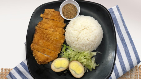 R1 Chicken Cutlet W. Rice Huáng Jīn Jī Pái Fàn