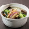 Shàng Tāng Hǎi Wèi Zá Cài Bāo Dried Seafood And Assorted Vegetable With Soup In Pot