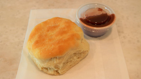 1 Fluffy Flying Biscuit W/ Cranberry Apple Butter