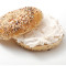 Toasted Bagel With Cream Cheese Or Avocado